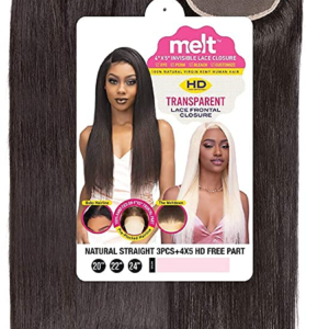 Janet melt 4x5 Invisible Lace Closure HD