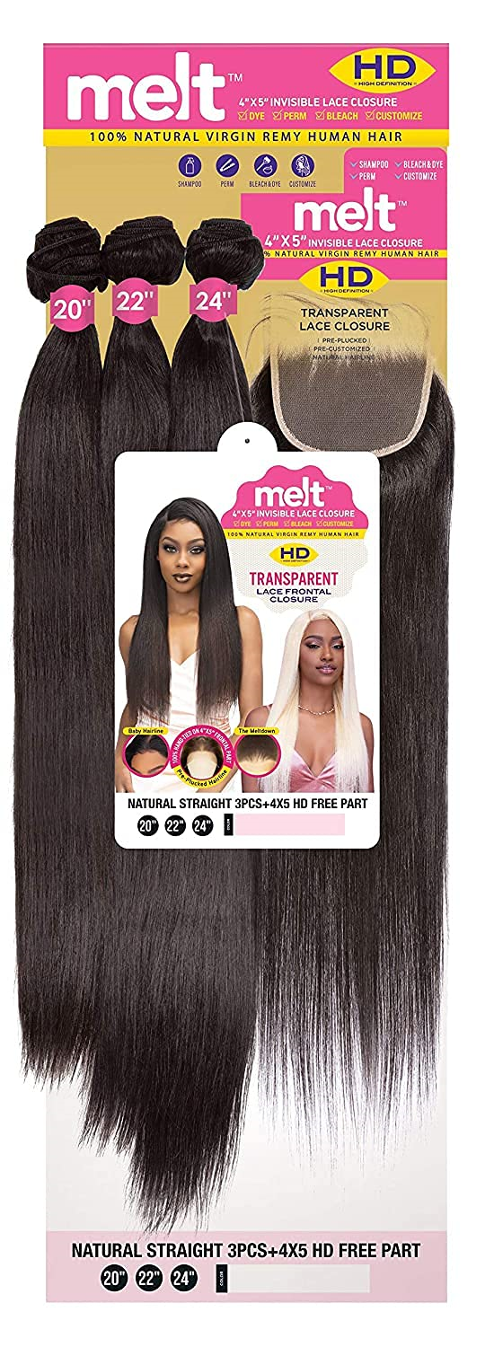 Janet melt 4x5 Invisible Lace Closure HD - Cali's Beauty Supply