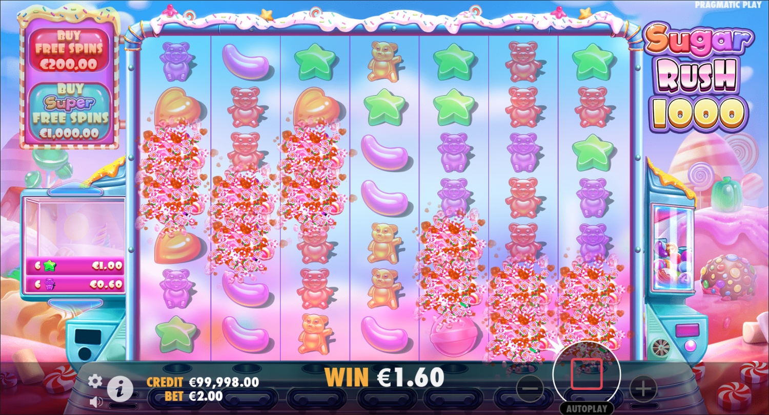 Avaliação do Porto Sugar Thrill 1000: RTP de 97%, Rodadas Grátis e Multiplicadores